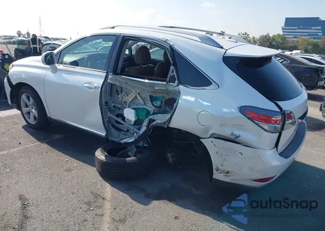 2013 Lexus Rx 350 z USA, uszkodzony, nr VIN JTJZK1BA5D2009488